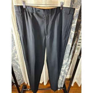 Vintage Brooks‎ Brothers 346 Black Wool Dress Pants Size 36/30
